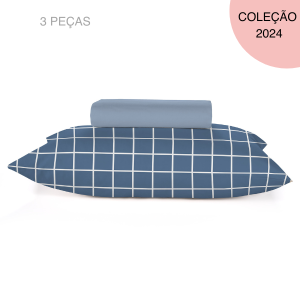 Jogo de lençol Queen 3 pçs Teka Diamante