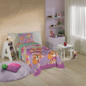 Jogo de lençol solteiro 2 peças Personagens Lepper