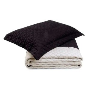 Cobreleito casal mosaico dupla face