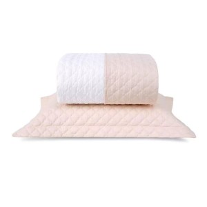 Cobreleito casal mosaico dupla face