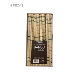 Kit jogo americano 4 peças Unicolor Jolitex