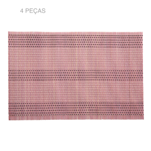 Kit jogo americano 4 peças Unicolor Jolitex