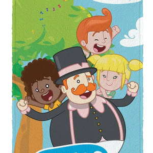 Toalha de Praia Infantil Lepper Aveludada Personagens INFANTIL AVELUDADA PERSONAGENS