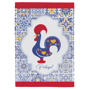 Pano de copa Fiori 100% algodão Teka