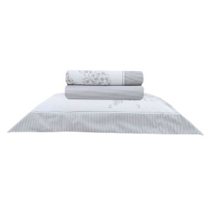 Jogo de lençol casal 4 pçs 200 fios  Naturalle