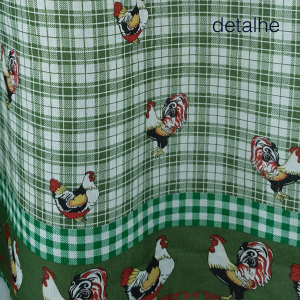 Cortina de cozinha 2,00 x 1,35 Alaska Gorgurinho