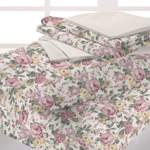 Jogo de lençol queen 4 pçs Microcotton