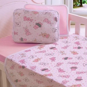 Jogo de lençol bebê berço 3 peças