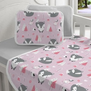 Jogo de lençol berço bebê 2 peças