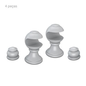 Jogo Suporte Eco Europa Fino 19 mm