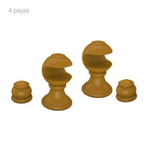 Jogo Suporte Eco Europa Fino 19 mm